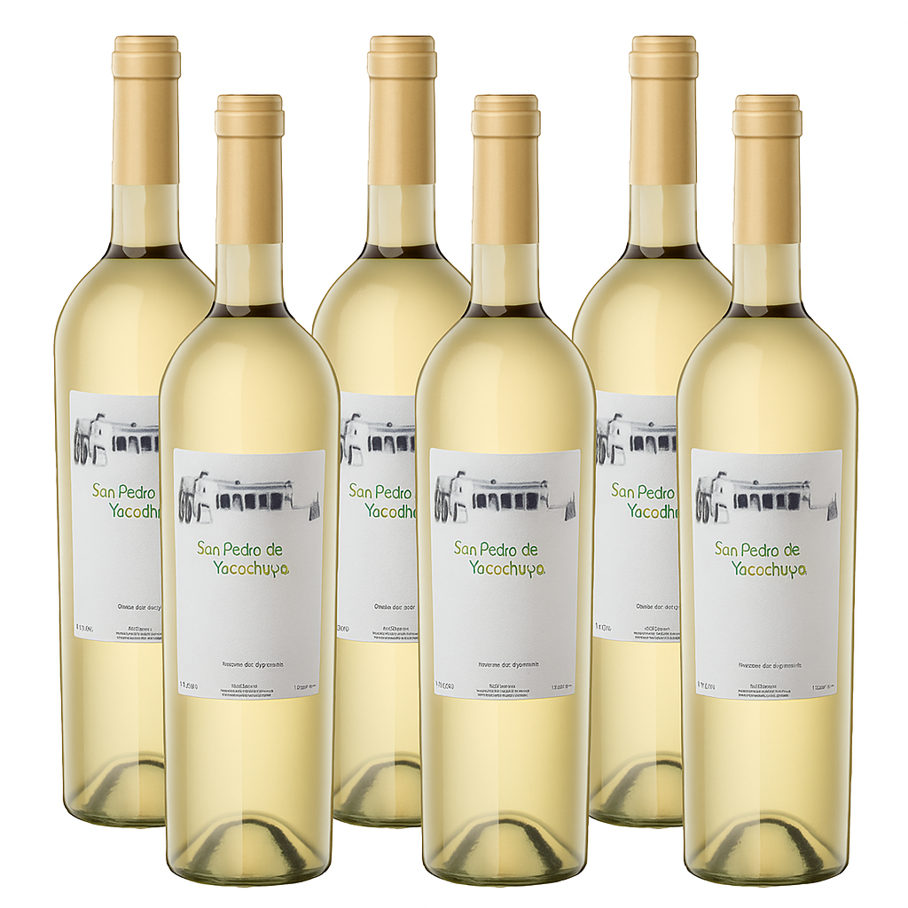 San Pedro de Yacochuya Torrontes 750ml (6 Bottles) – Torrontés – White Wine – from Mendoza – Mosto Wine Store