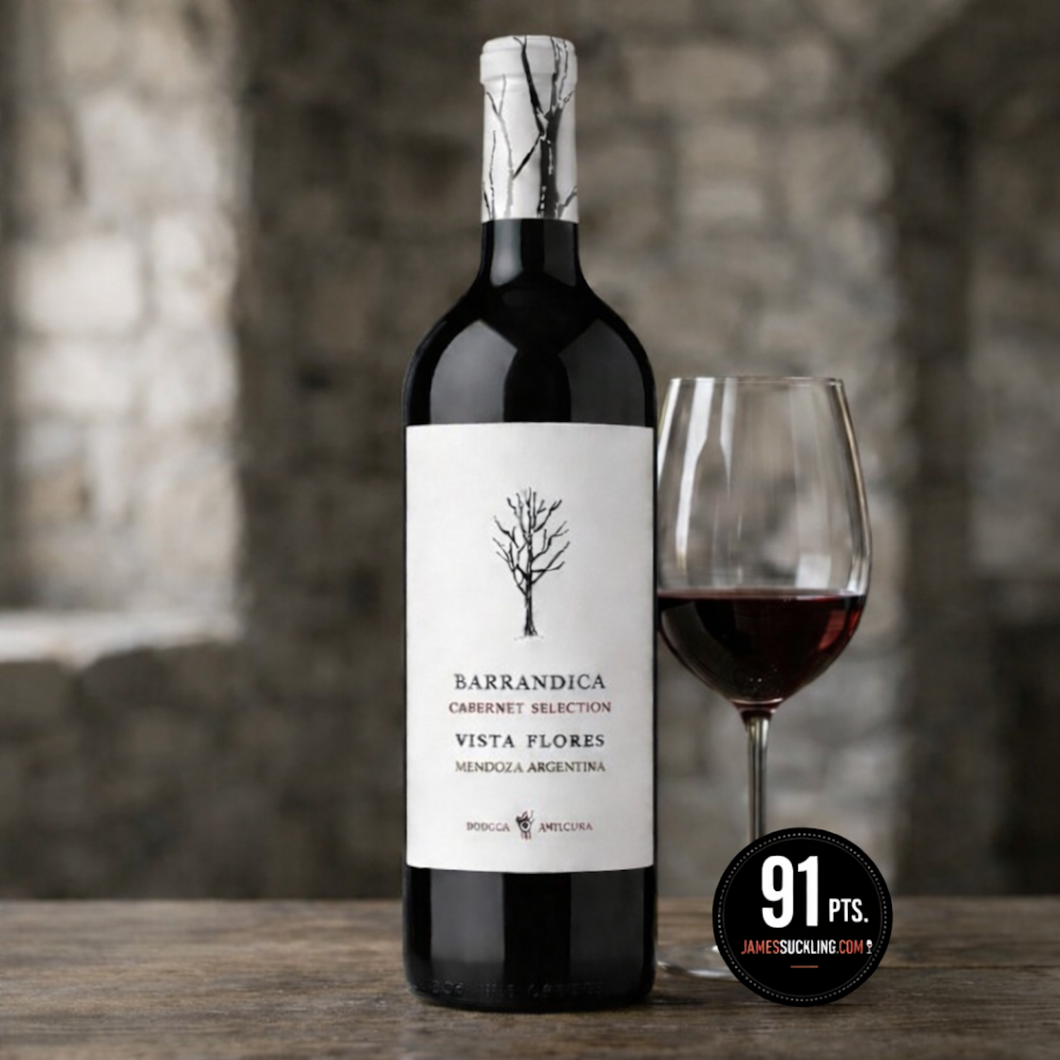 Antucura Barrandica Cabernet Sauvignon – Uco Valley Red Wine (750ml) ( 6 Bottles )