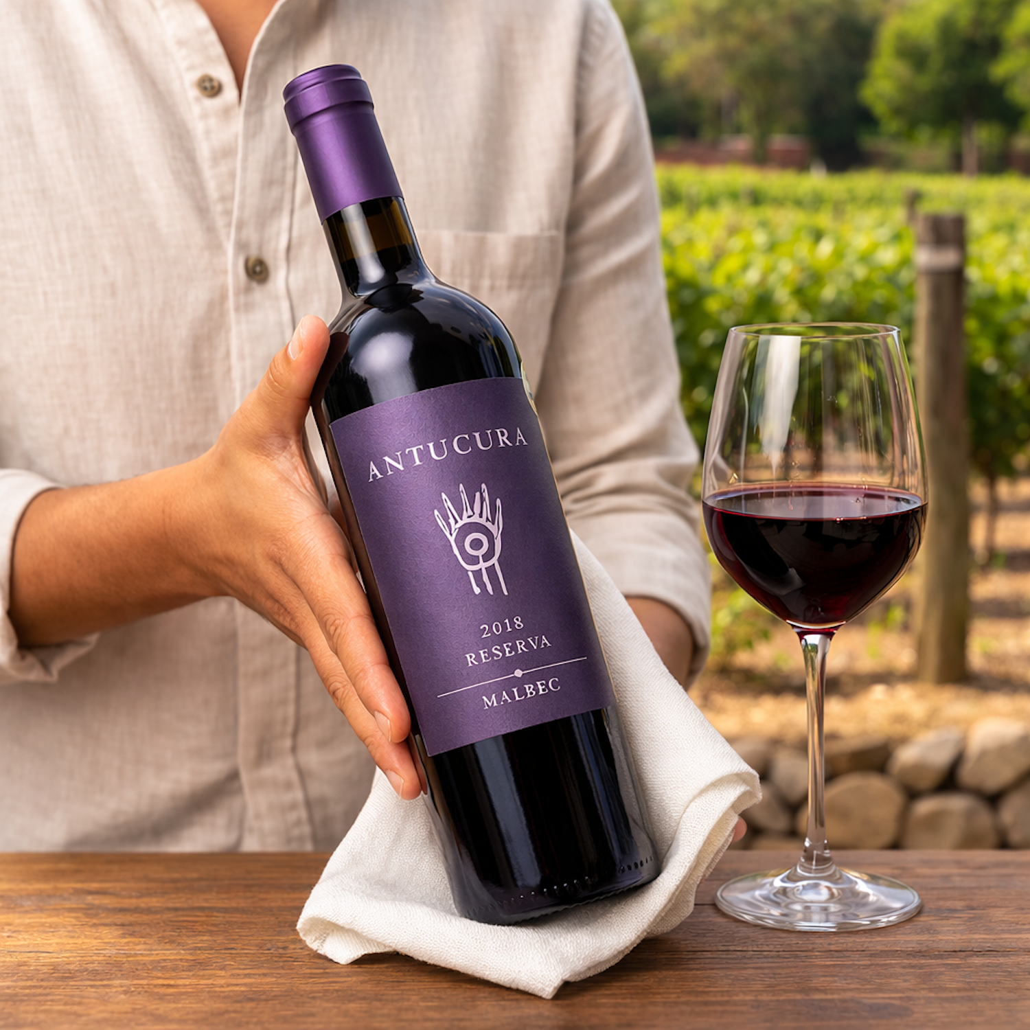 Antucura Malbec – Premium Argentine Malbec from Uco Valley, Mendoza (750ml) ( 6 Bottles )