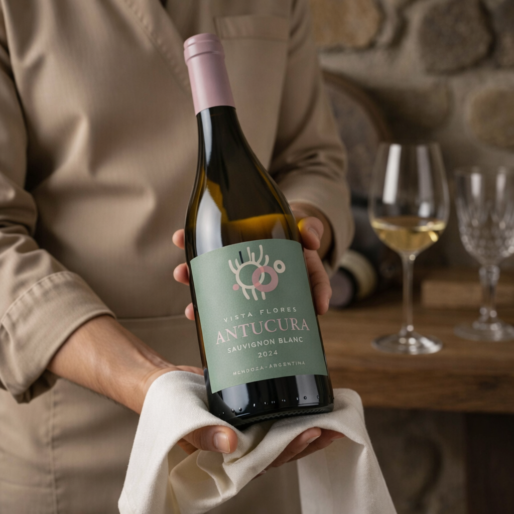 Antucura Sauvignon Blanc 750ml – Uco Valley Mendoza White Wine( 6 Bottles )