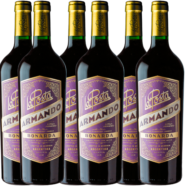 La Posta Wines Estela Armando Bonarda 750ml (6 Bottles)
