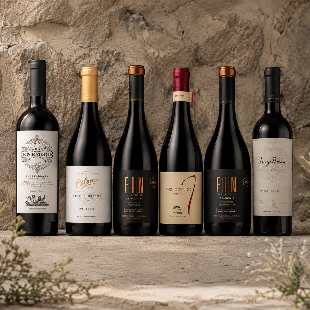 French Roots, Argentine Soil | Curated Argentine Cabernet Franc & Pinot Noir Wine Box