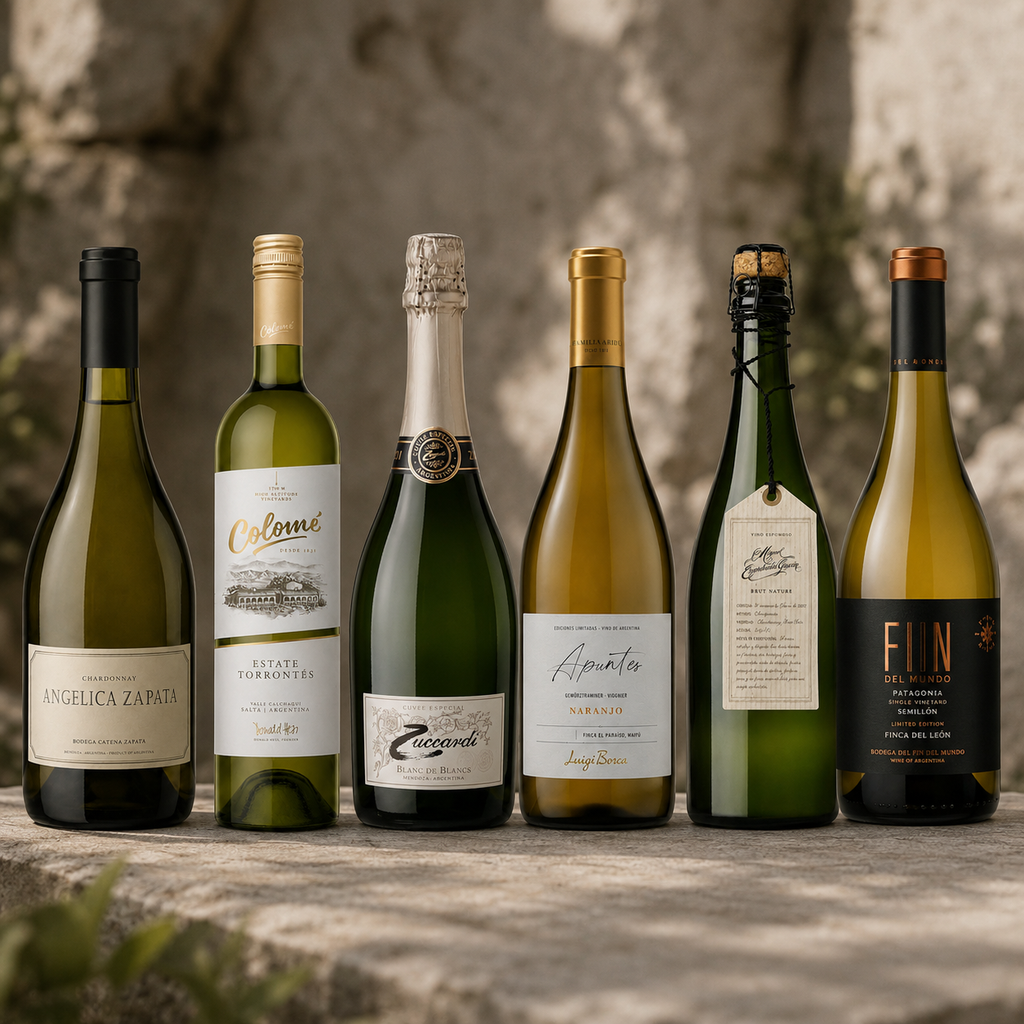The White & Sparkling Curation | Premium Argentine White & Sparkling Wine Box