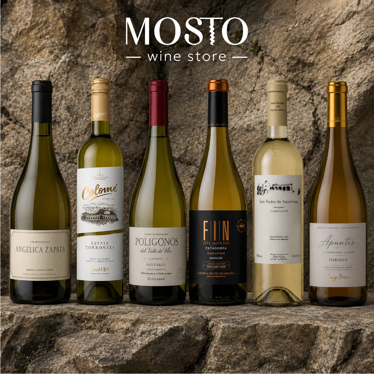 Crystalline Skies, Mountain Whites | Premium Argentine White Wine Collection