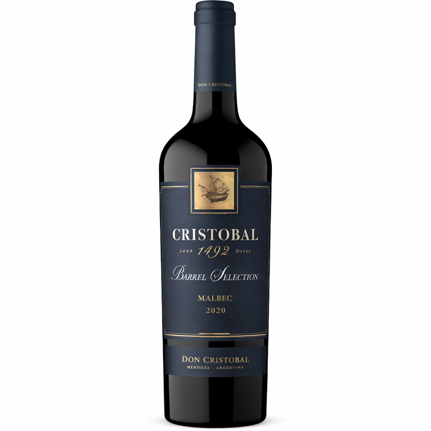 Cristóbal 1492 Barrel Selection Malbec – Mendoza Argentine Malbec | 750 ml ( 6 Bottles )