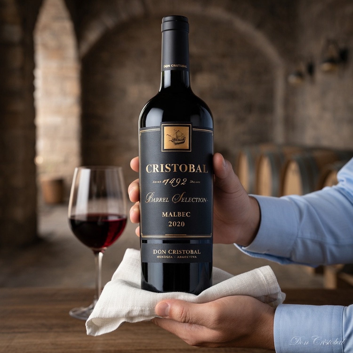 Cristóbal 1492 Barrel Selection Malbec – Mendoza Argentine Malbec | 750 ml ( 6 Bottles )