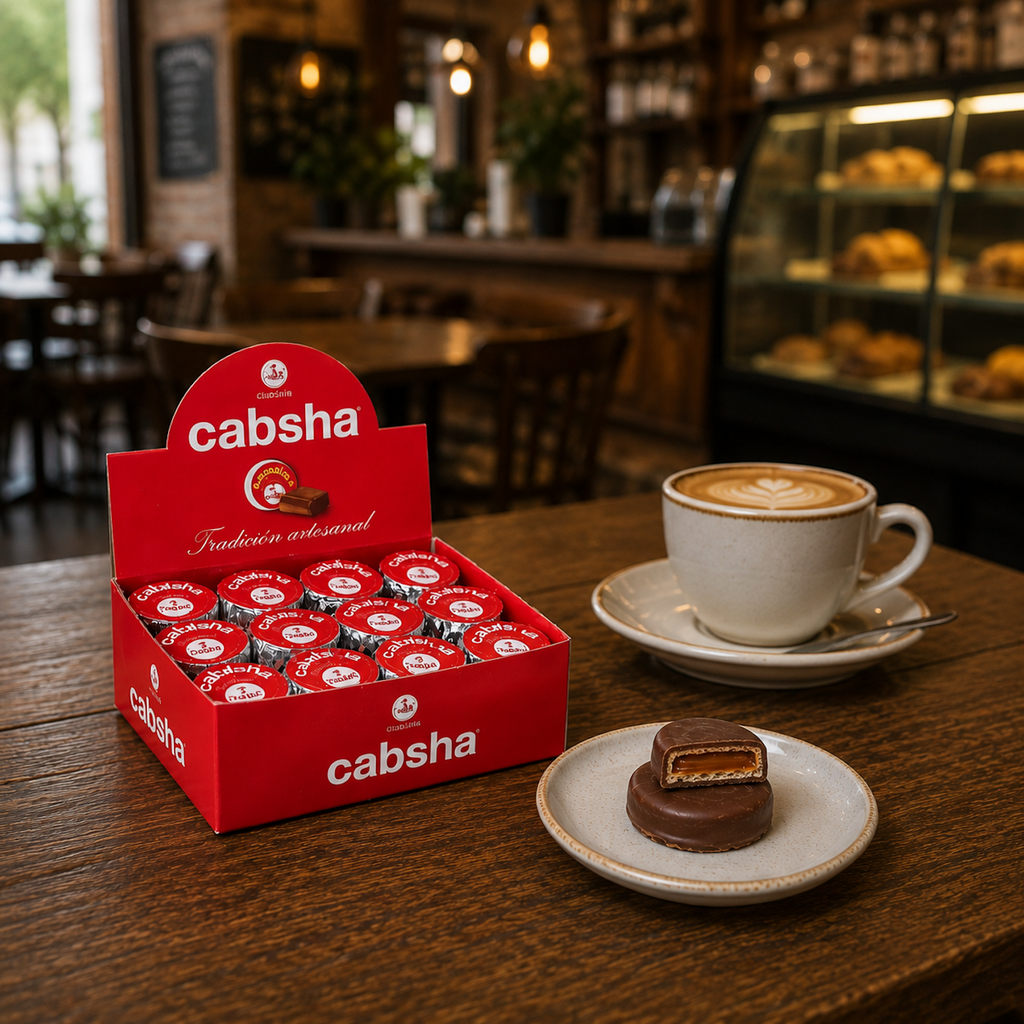 Cabsha Bites with Milk Chocolate and Dulce de Leche 480 g / 16.9 oz