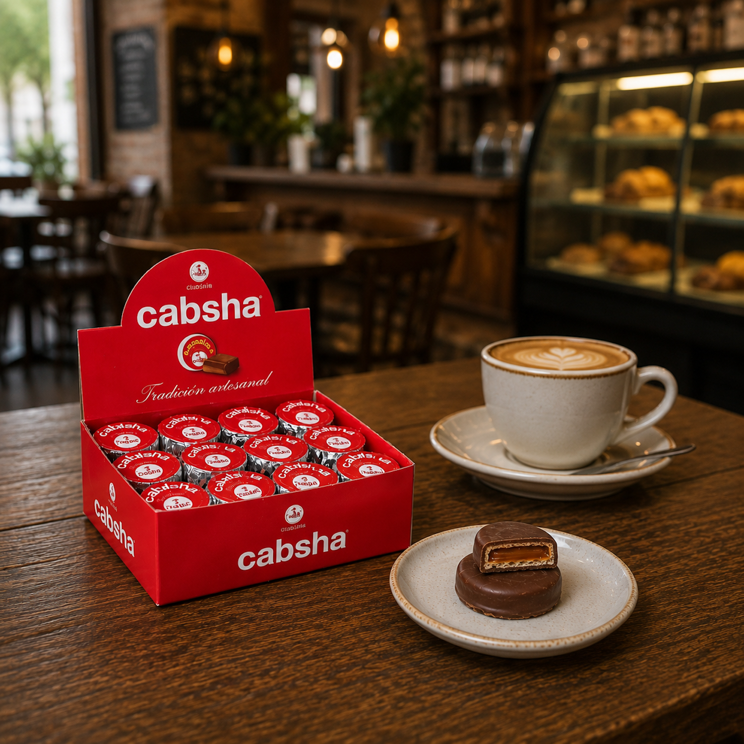 Cabsha Bites with Milk Chocolate and Dulce de Leche 480 g / 16.9 oz