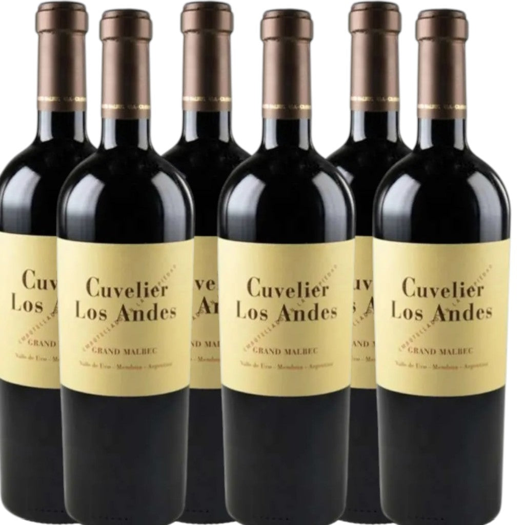 Cuvelier Los Andes Grand Malbec – Cuvelier Winery | Mendoza Argentina | 750ml (6 Bottles)