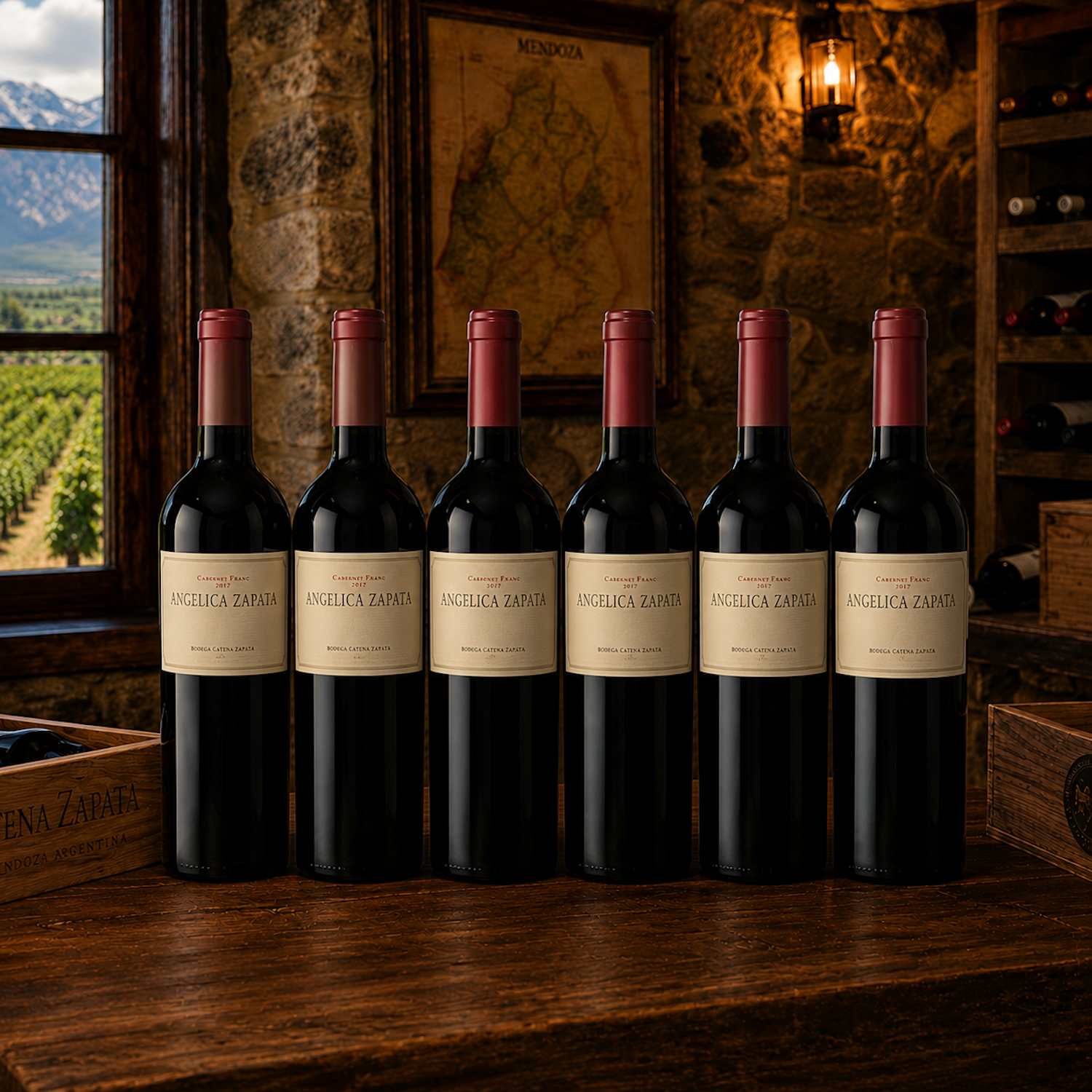 Angélica Zapata Alta Cabernet Franc 750ml | Premium Argentine Red Wine