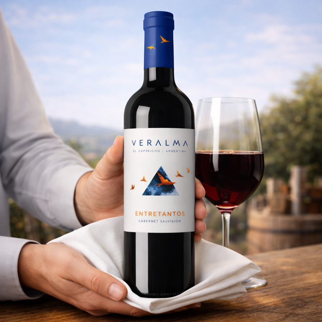 Entretantos Cabernet Sauvignon – Veralma Argentine Cabernet Sauvignon Red Wine| 750 ml ( 6 Bottles )