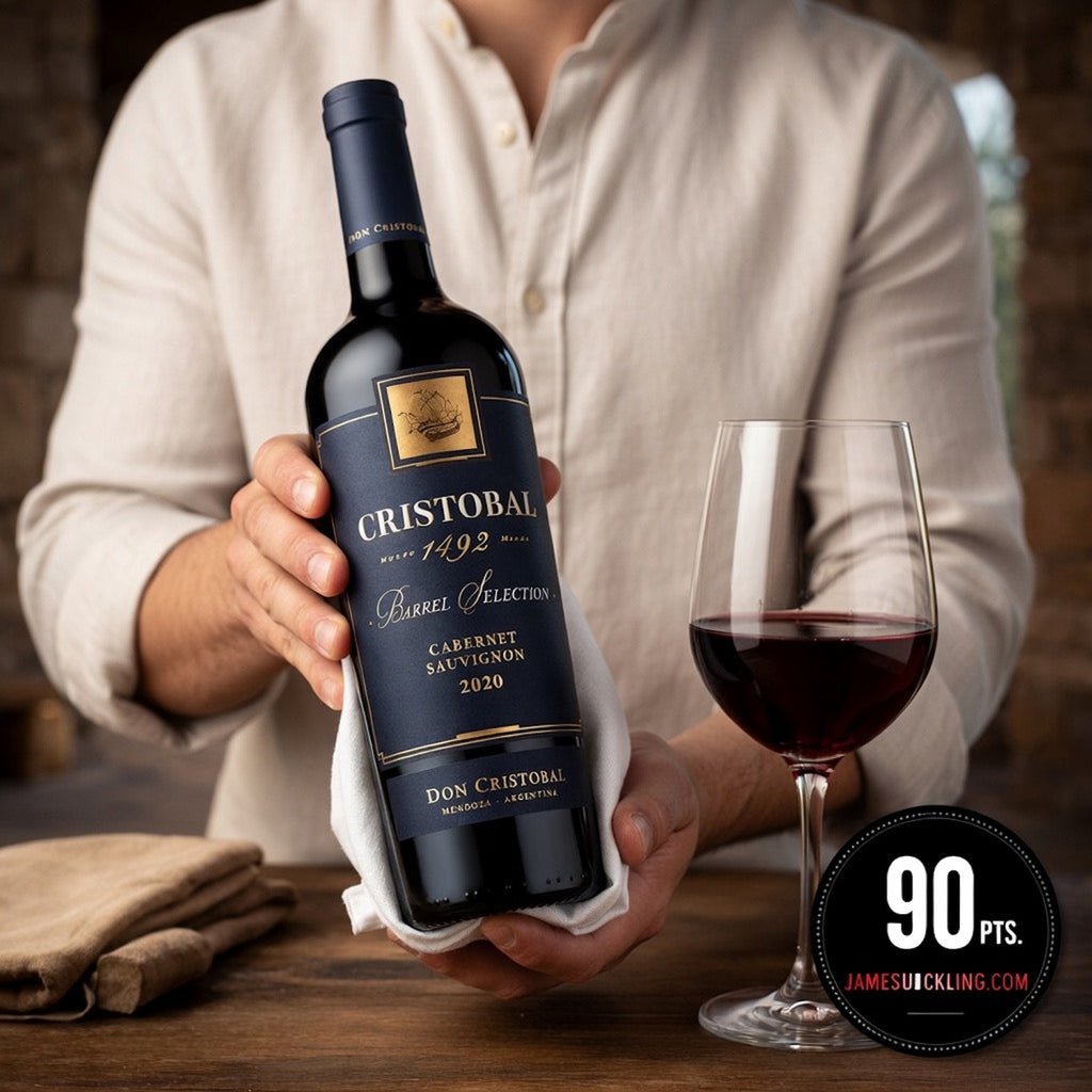 Cristóbal 1492 Barrel Selection Cabernet Sauvignon – Mendoza Red Wine | 750 ml ( 6 Bottles )