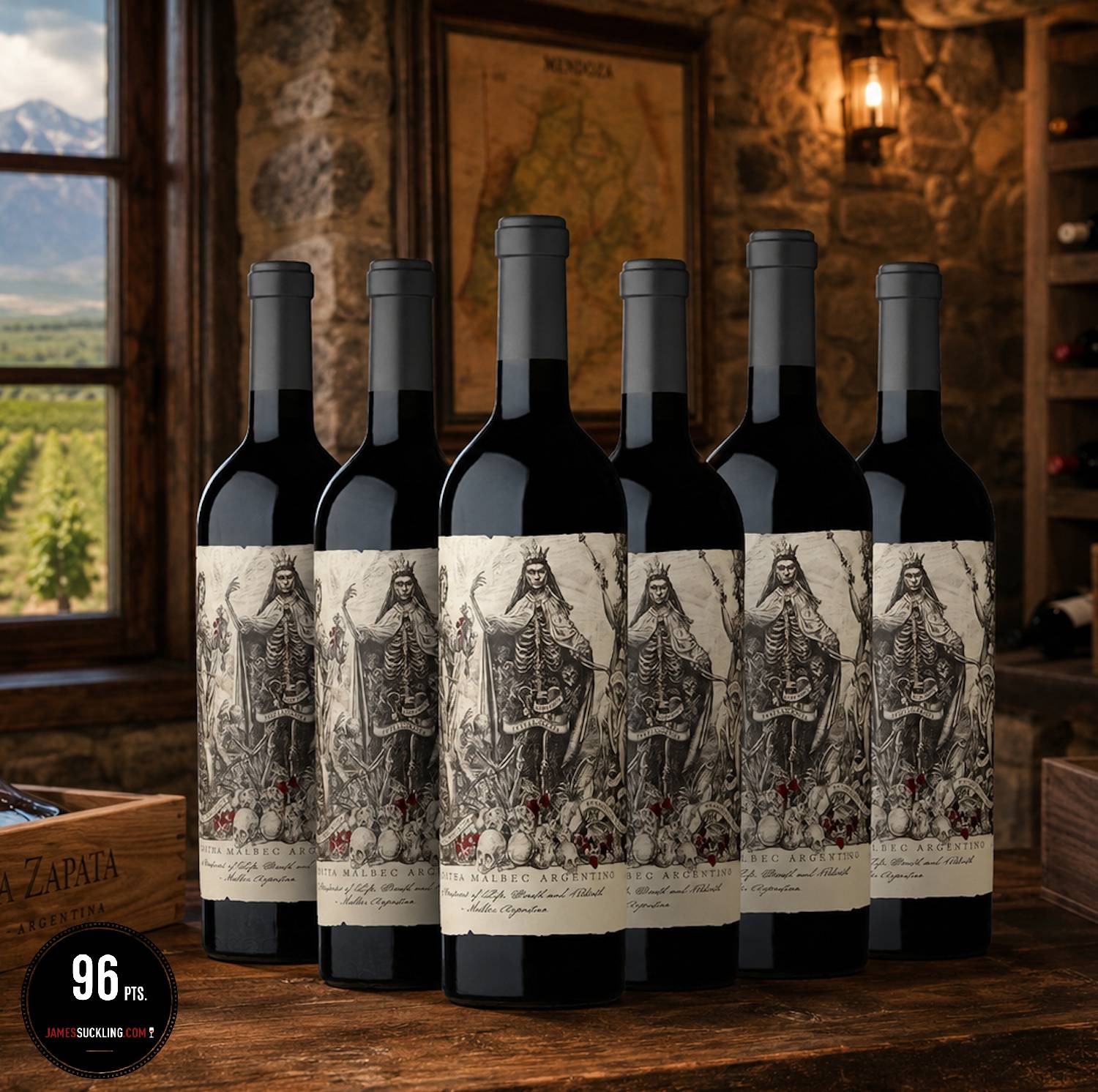Catena Zapata Malbec Argentino 750ml (6 Bottles) | Premium Argentine Malbec Wine