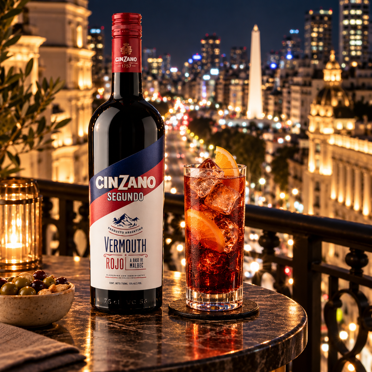 Cinzano Segundo Rosso Vermouth 750ml | 6 Bottles
