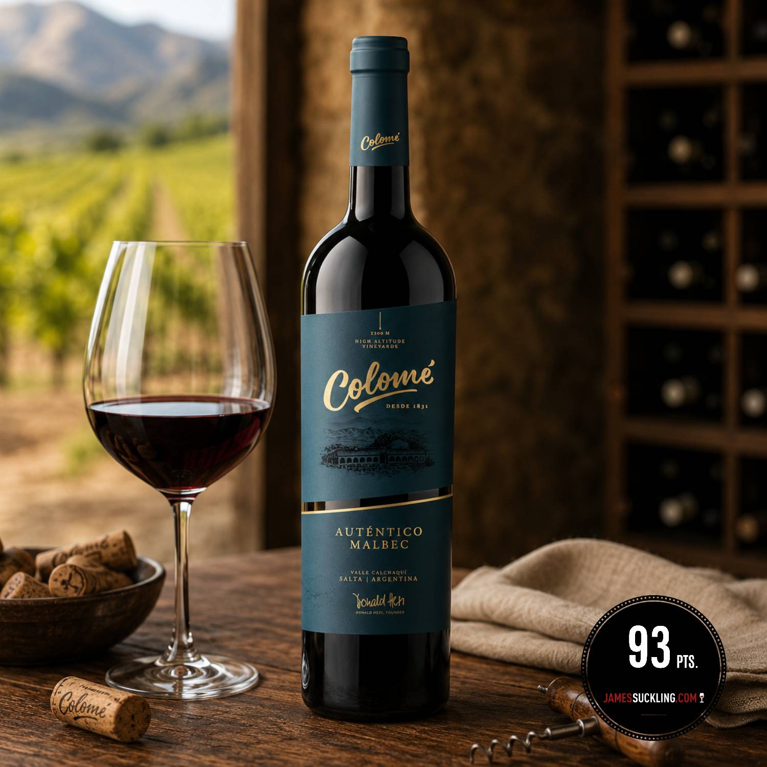 Bodega Colomé Colomé Auténtico Malbec | High-Altitude Argentine Red Wine