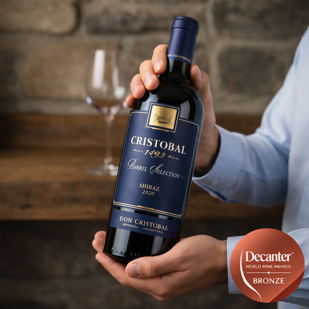 Don Cristóbal 1492 Barrel Selection Shiraz – Mendoza Argentine Red Wine | 750 ml ( 6 Bottles )