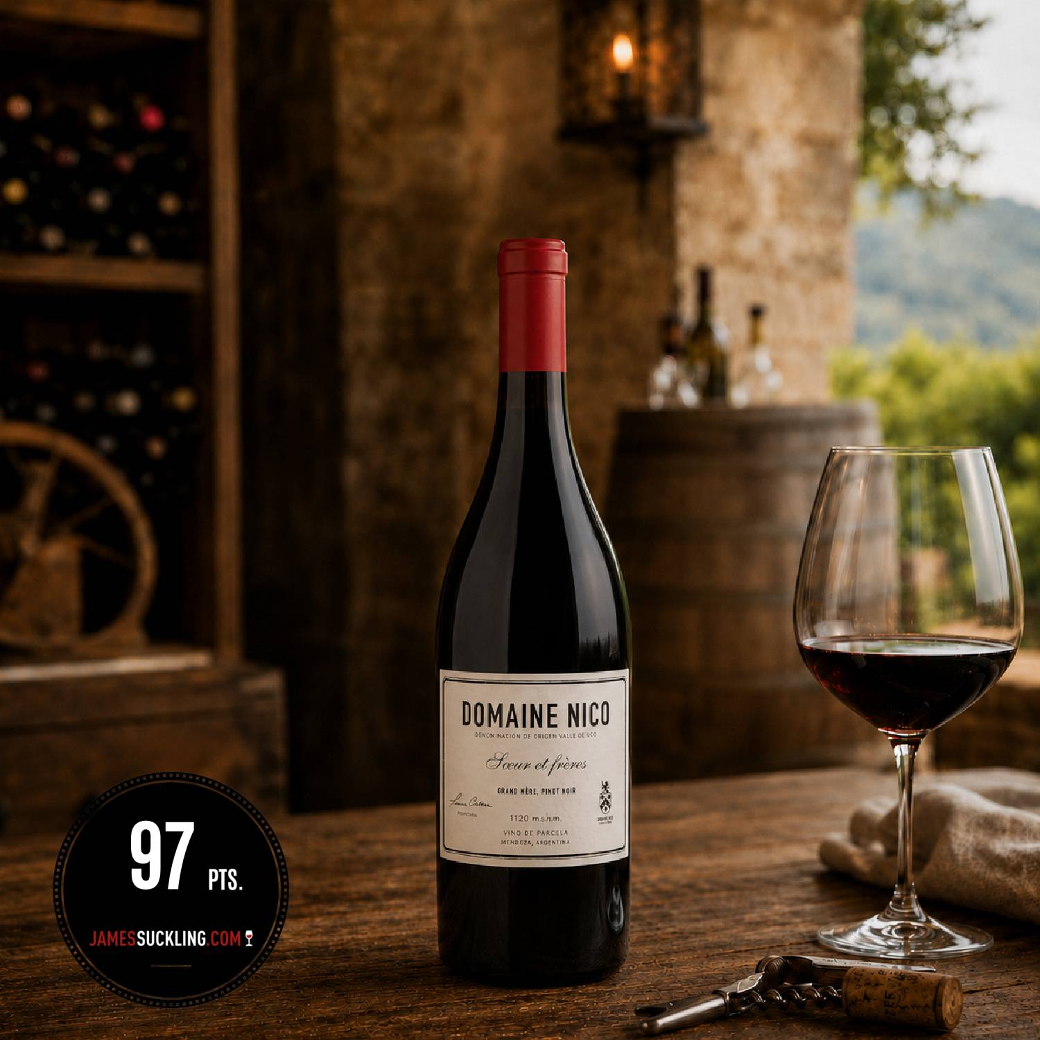 Domaine Nico Parcela Grand Mère Pinot Noir 750ml (Case of 6 Bottles)