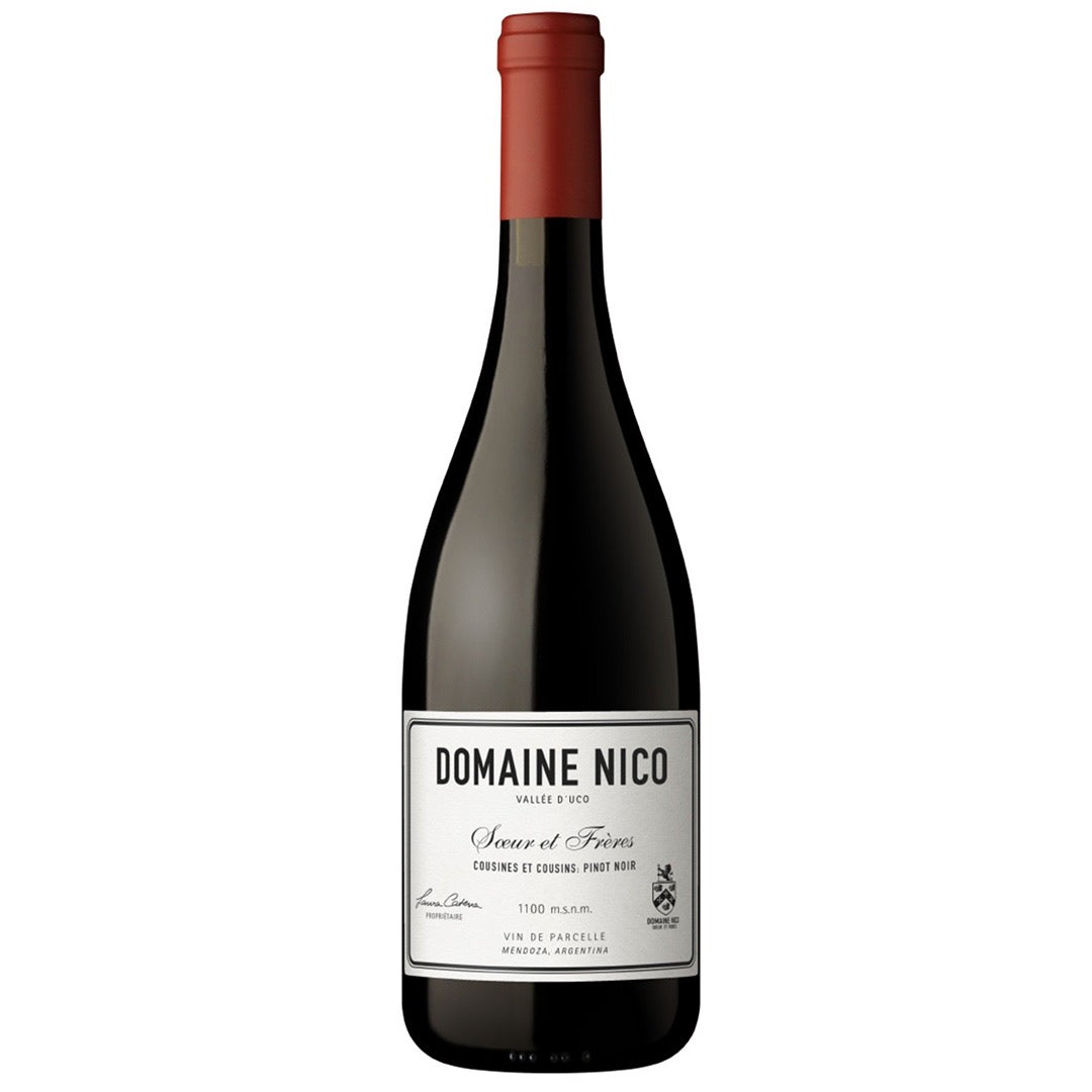 Domaine Nico Cousines et Cousins Pinot Noir | 6-Bottle Case| 100% Argentine Pinot Noir