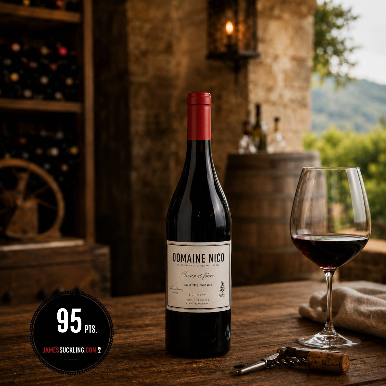 Domaine Nico Parcela Grand Père Pinot Noir 750ml (Case of 6 Bottles)