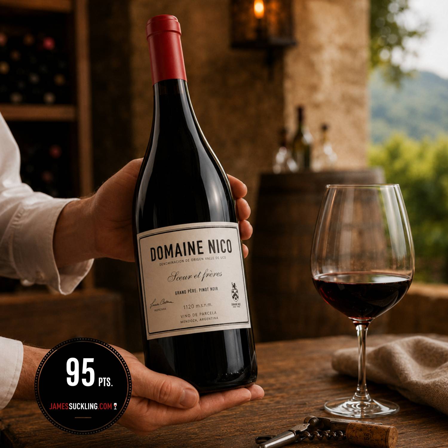 Domaine Nico Parcela Grand Père Pinot Noir 750ml (Case of 6 Bottles)