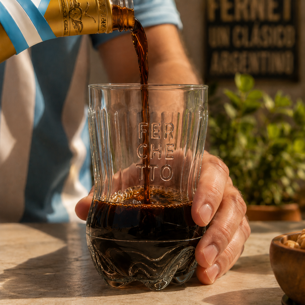 Fernet Coronados de Gloria 2026 + Ferchetto Glass – The Ultimate Argentine Fernet Kit