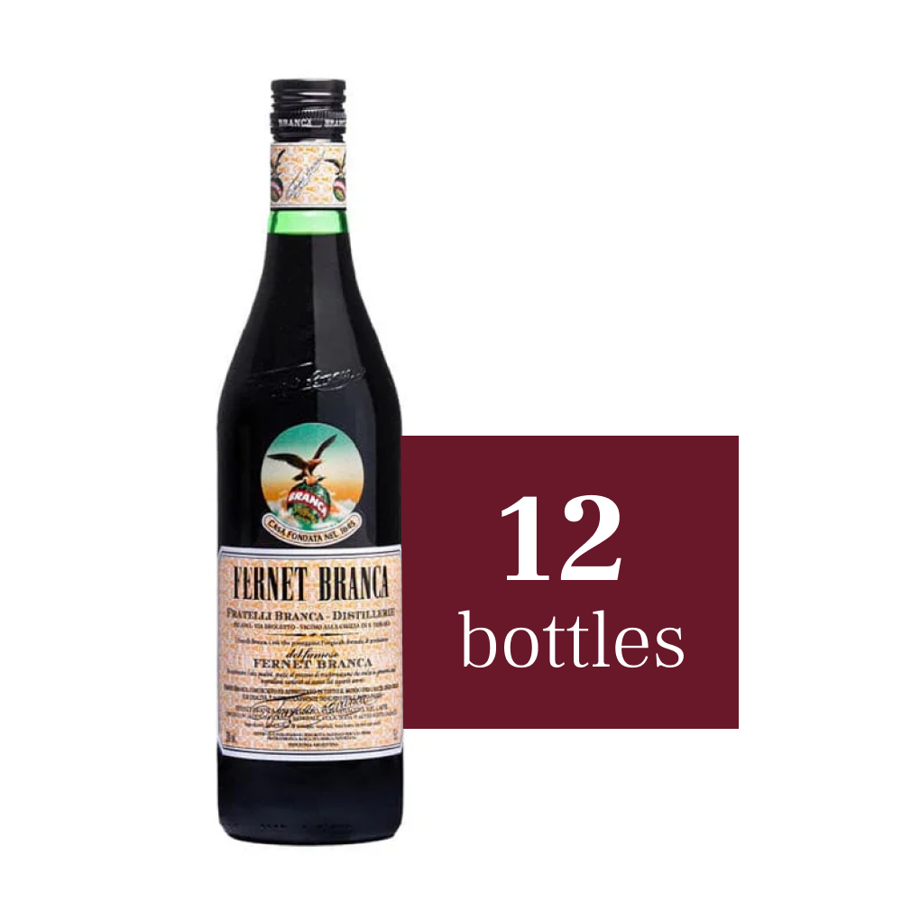 Fernet Branca Argentine 750ml/25.4 oz (Box of 12u.)