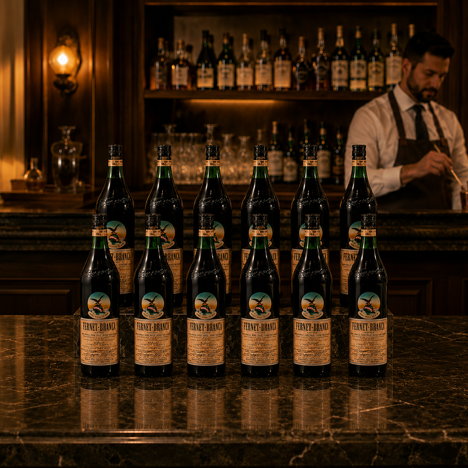 Fernet Branca Argentine Amaro 750ml | Box of 12 Bottles