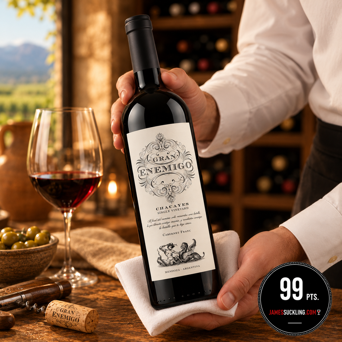 Gran Enemigo Chacayes Cabernet Franc Red Wine | 6 Bottles