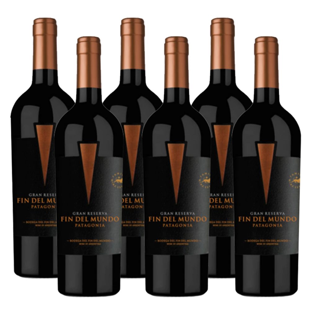 Gran Reserva Del Fin del Mundo Blend 750ml (6 bottles) – Cabernet Sauvignon – Red Wine – from Patagonia – Mosto Wine Store
