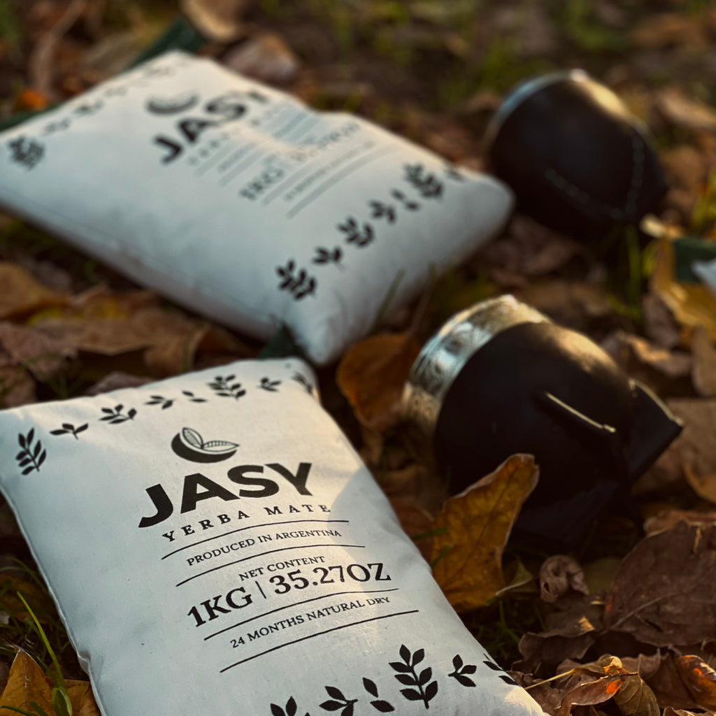 JASY Yerba Mate Tea – Agroecological, 24-Month Aged, Unsmoked 1kg (2.2lb)