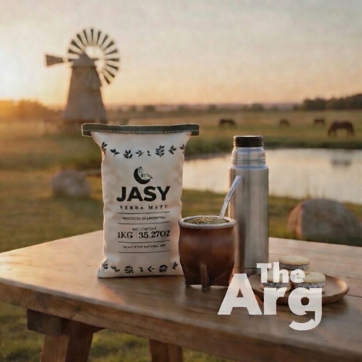 JASY Agroecological Yerba Mate Tea 24-Month Aged Unsmoked | Premium Argentine Yerba Mate with Stems