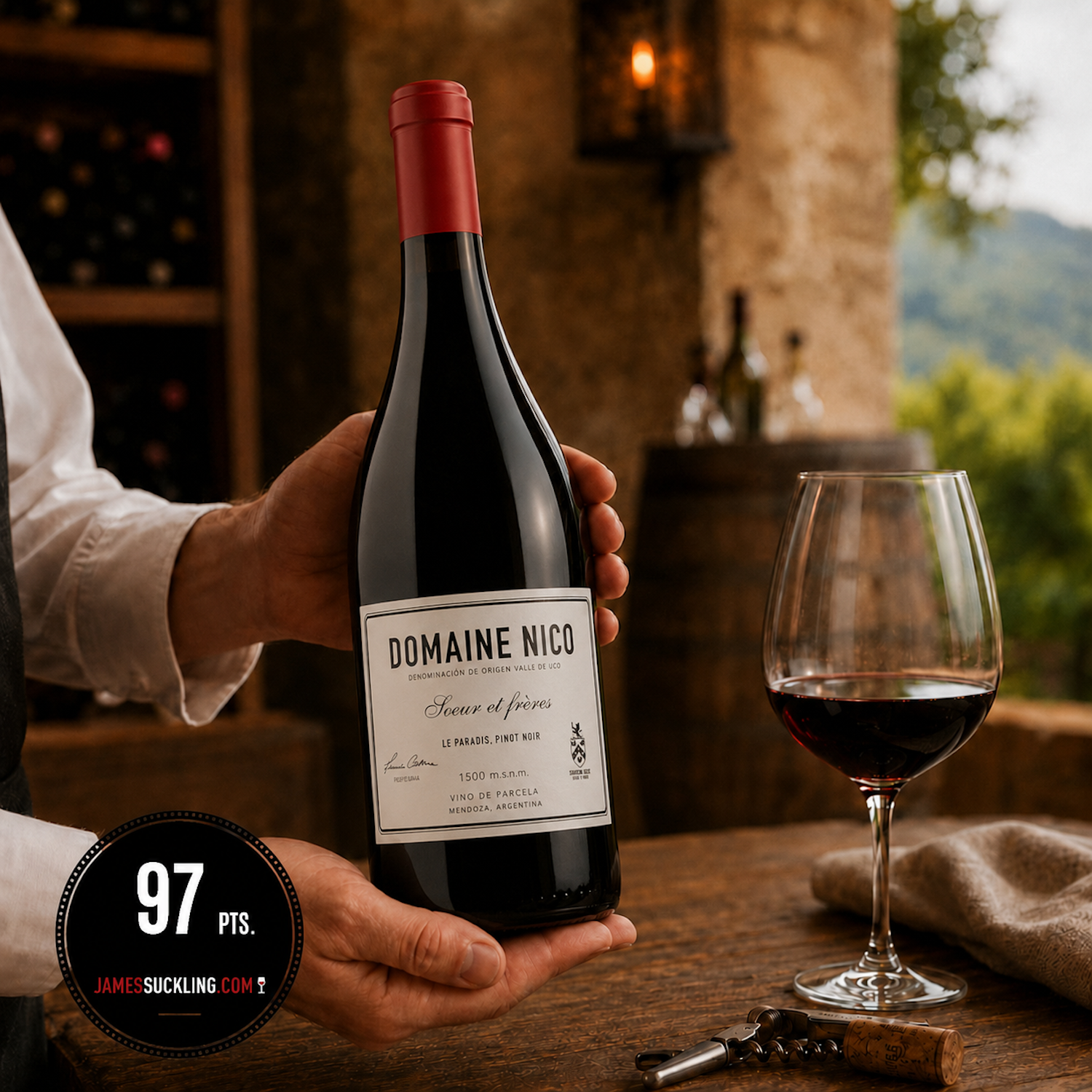 Domaine Nico Le Paradis Pinot Noir 750ml | Gualtallary Alto, Argentina (Case of 6 bottles)
