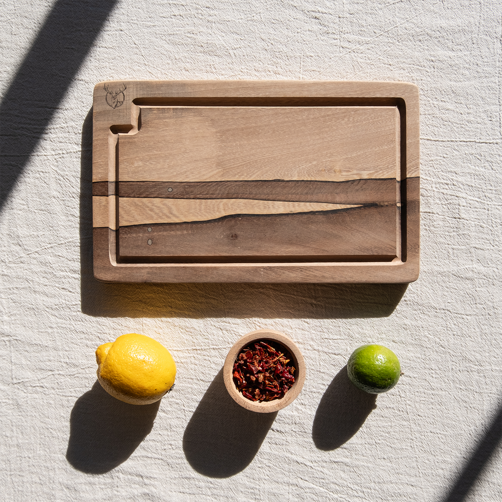 Ciervo Individual BBQ Board – Guayubira Wood Serving Board