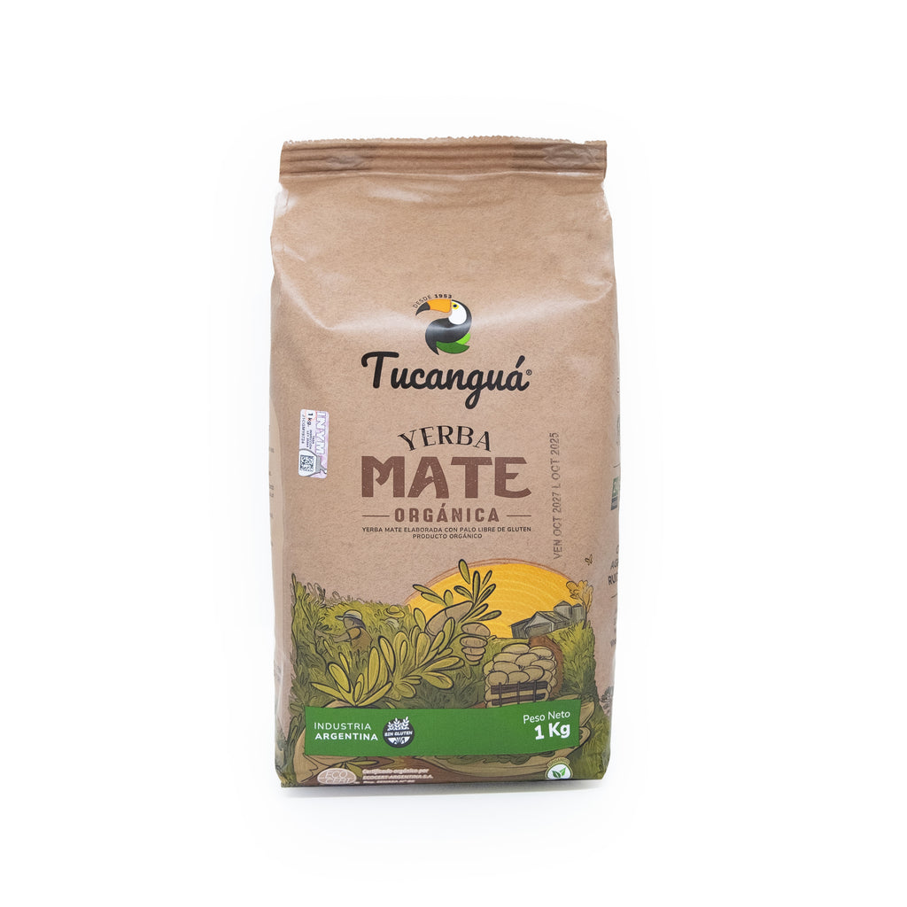 Tucanguá Organic Yerba Mate | 1 kg (2.2 lb) Premium Argentine Mate