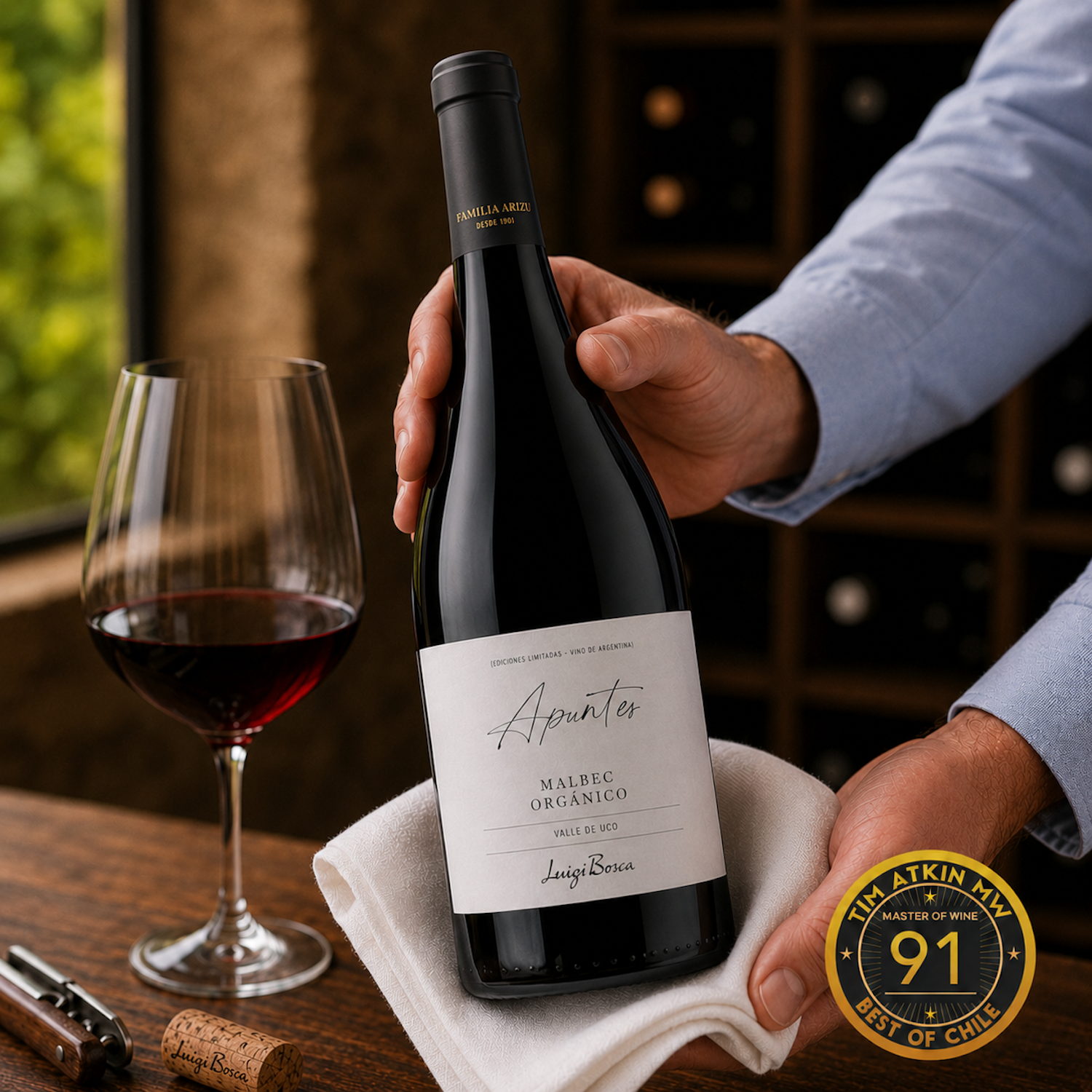 Luigi Bosca Apuntes Organic Malbec | Collection Series Argentine Wine