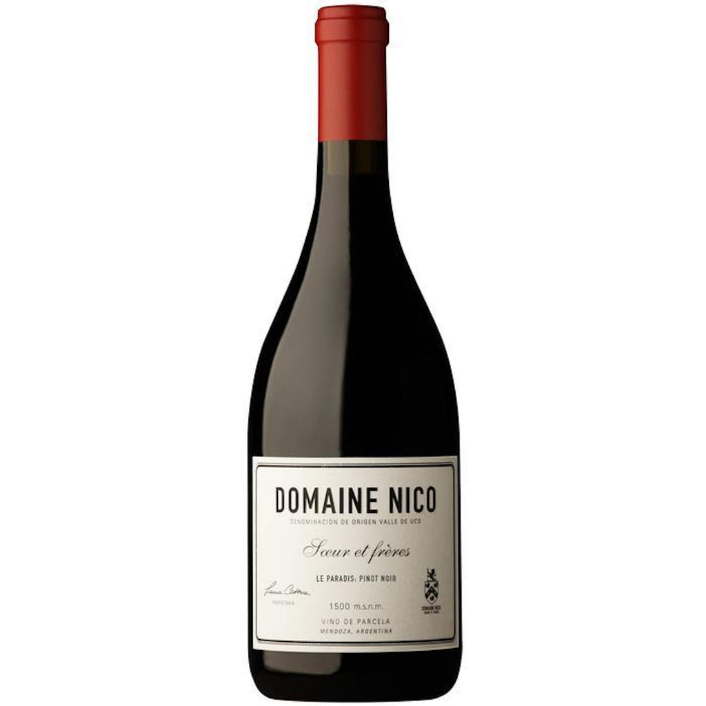 Domaine Nico Le Paradis Pinot Noir 750ml | Gualtallary Alto, Argentina (Case of 6 bottles)