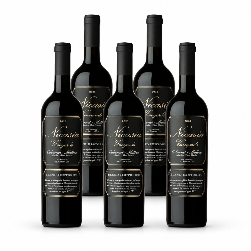 Nicasia Vineyards Blend Histórico | 6-Bottle Case