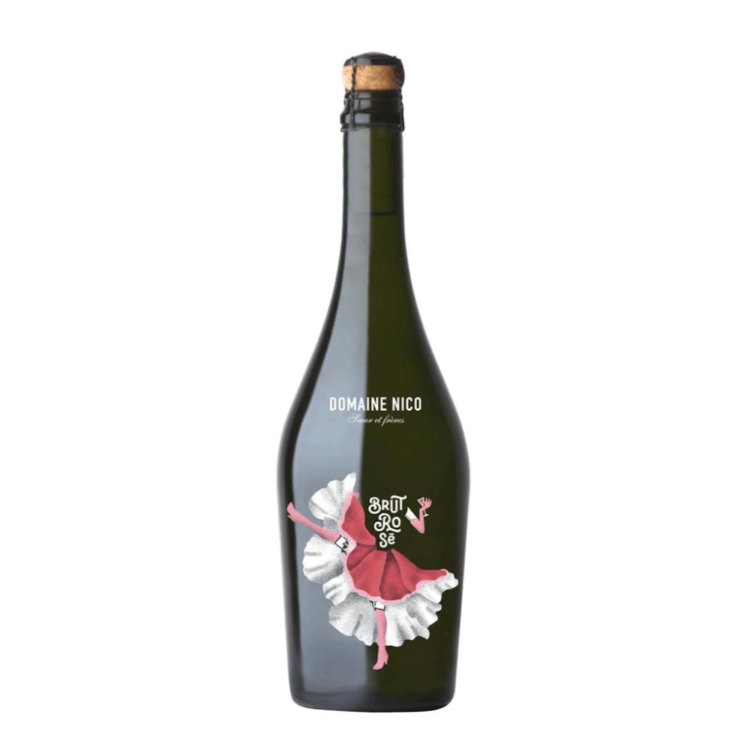 Domaine Nico Brut Rosé Sparkling Wine 750ml | Mendoza, Argentina ( Case of 6 bottles)