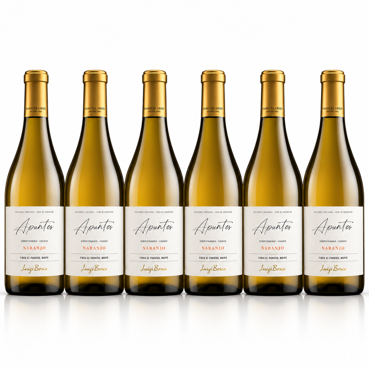 Luigi Bosca Apuntes Naranjo Orange Wine | 6 Bottles