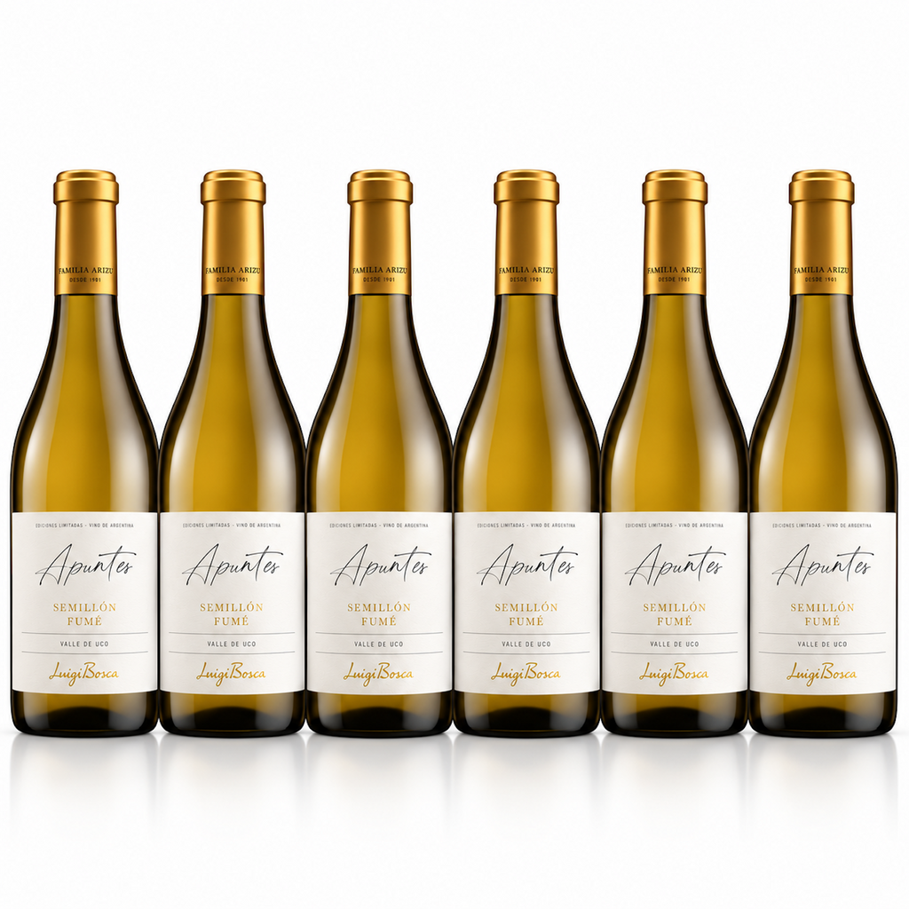 Luigi Bosca Apuntes Semillón Fumé White Wine | 6 Bottles