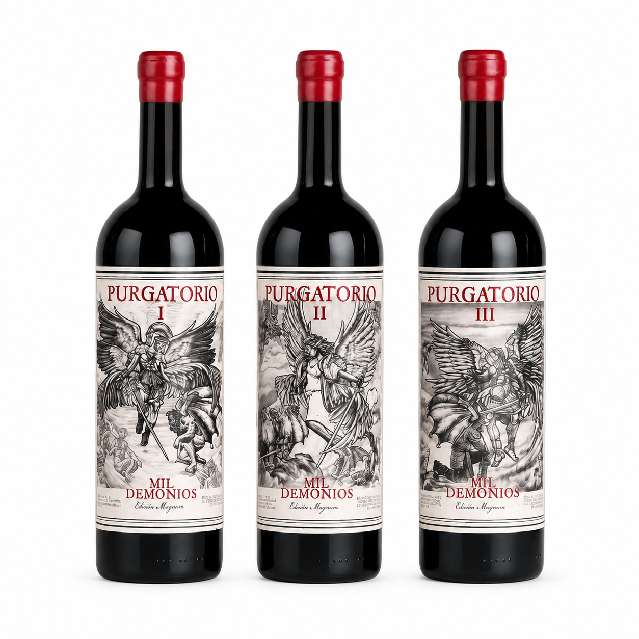 Triada Purgatorio I / II / III Magnum Wine Collection (3 x 1500ml) | Sin Reglas