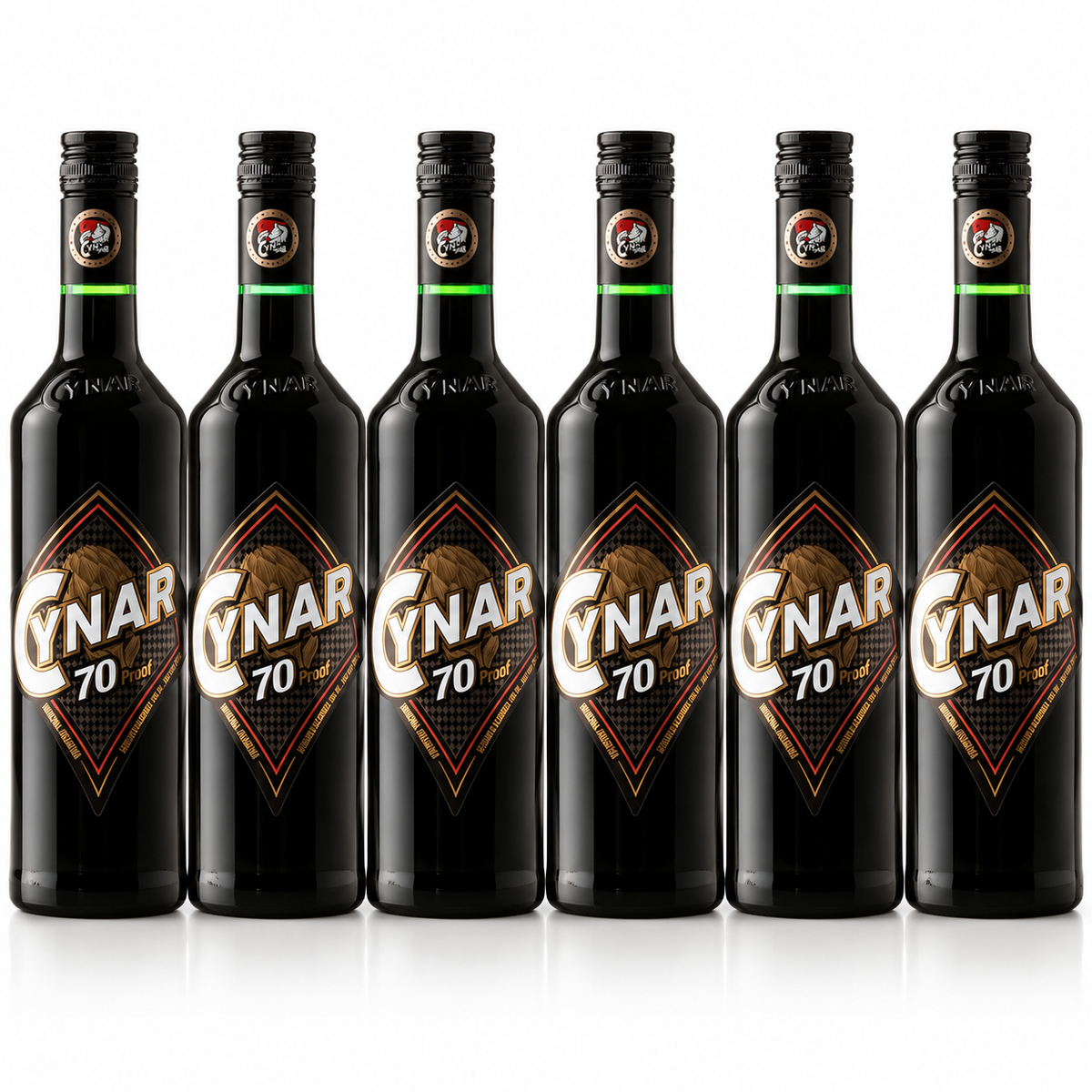 Cynar 70 Proof Premium Aperitif 750ml | 6 Bottles