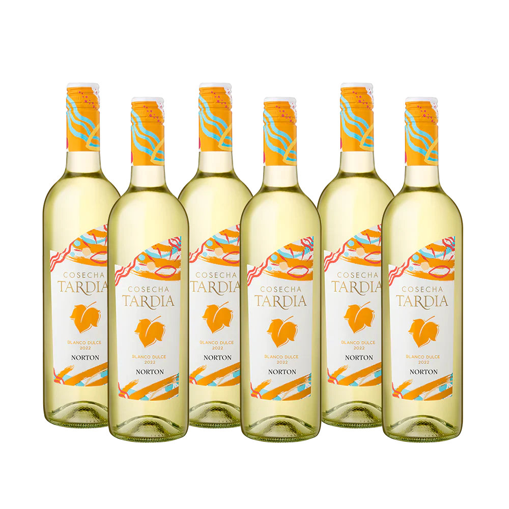 Norton Cosecha Tardia Sweet White Wine 750ml (6 Bottles)