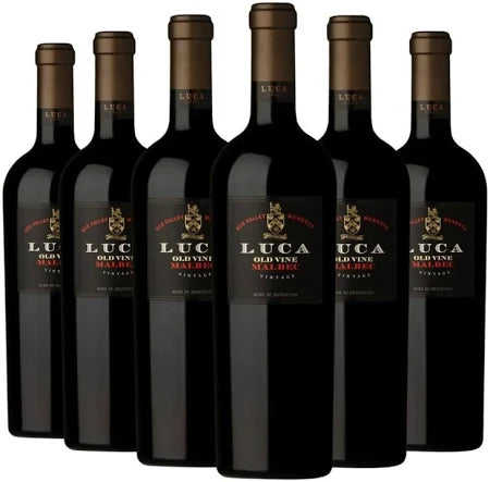 Luca Wines - Old Vine Malbec 750ml (6 Bottles)