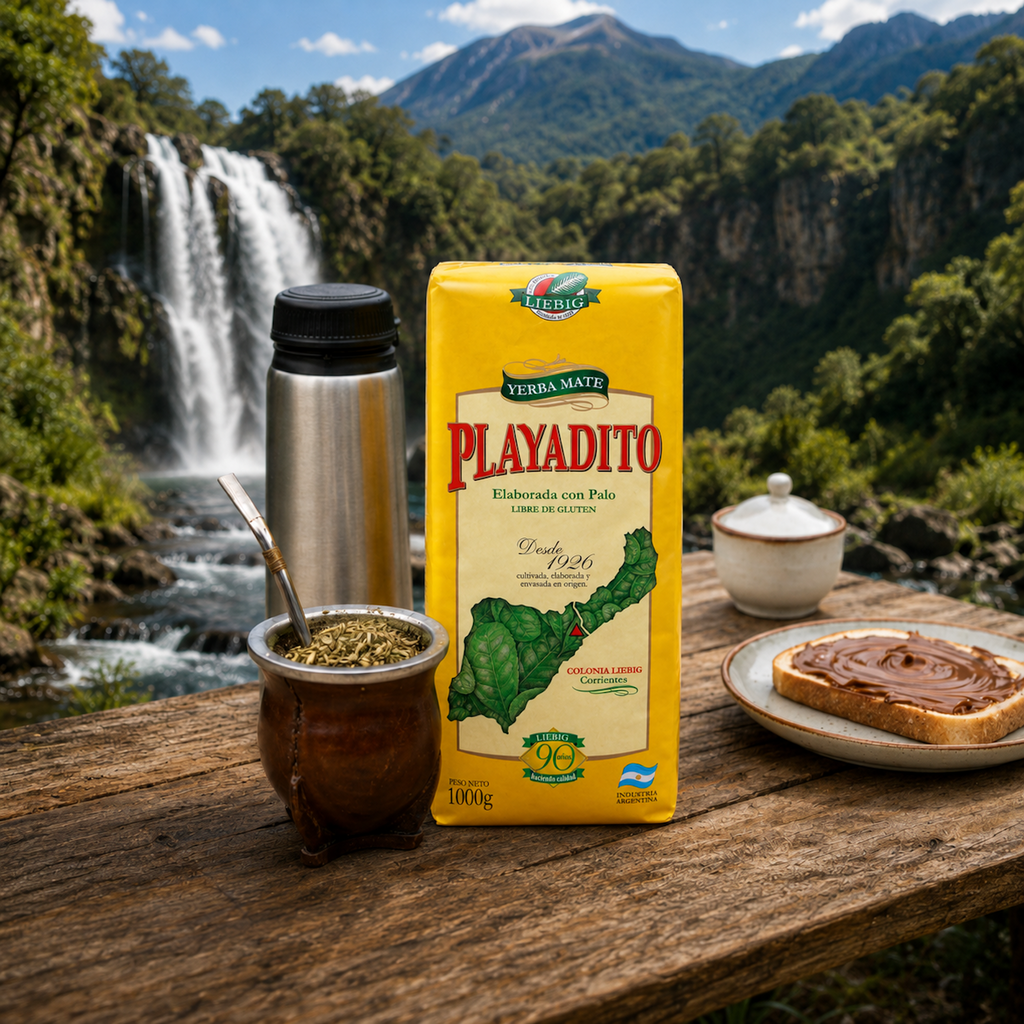 Playadito Authentic Traditional Yerba Mate Con Palo 1kg (2.2 lb)