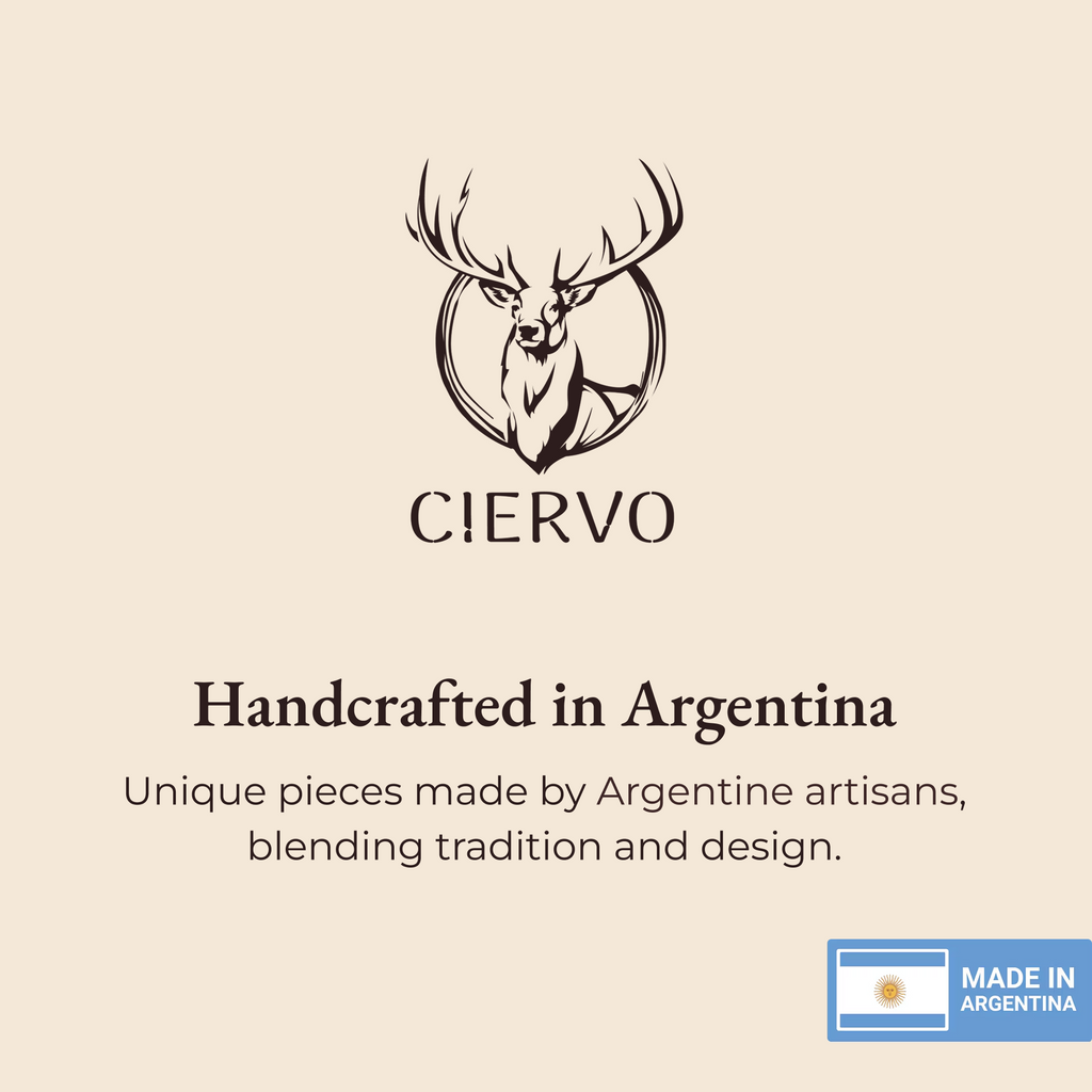 Ciervo Antler Carving Set – Argentine BBQ Knife & Fork Set