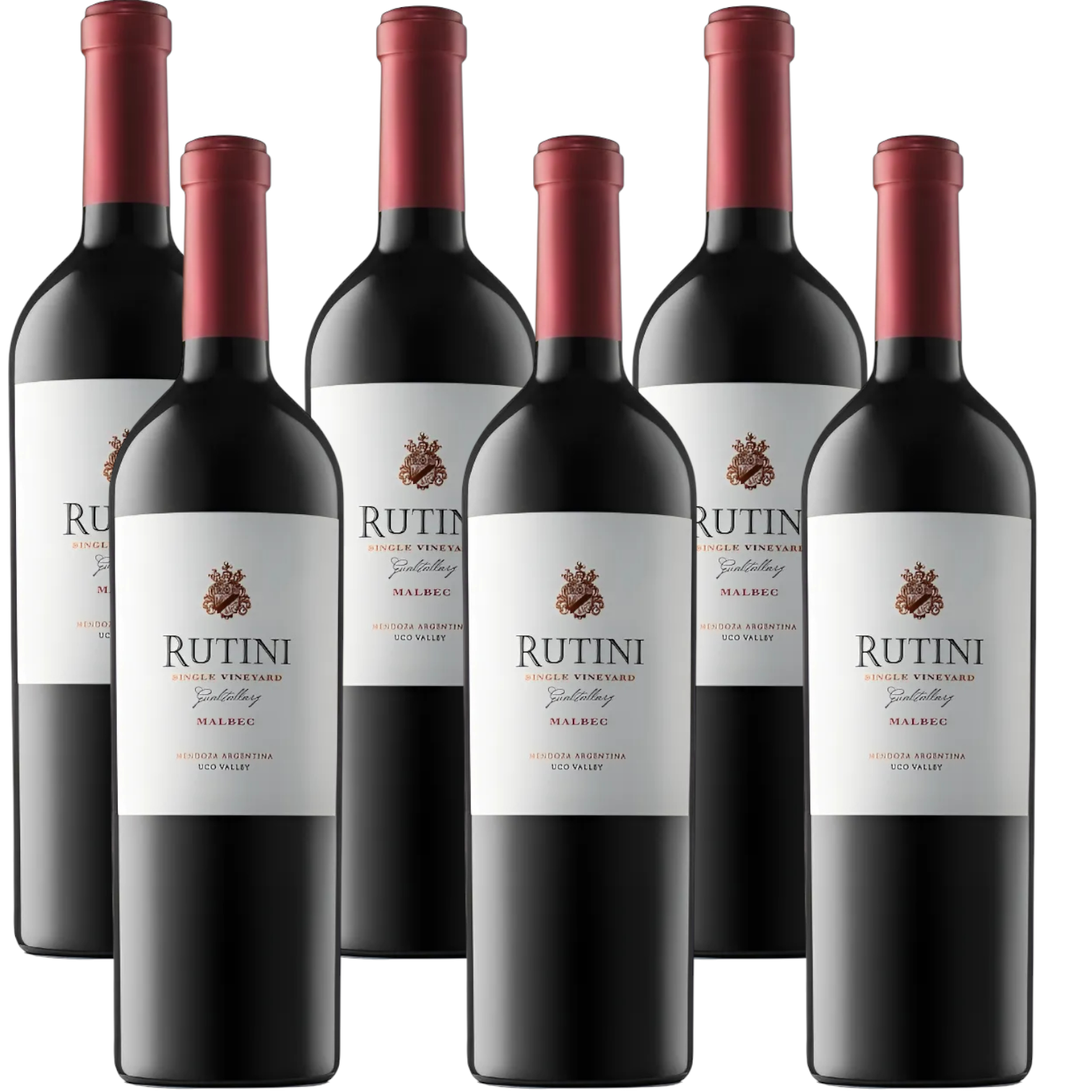 Rutini Single Vineyard Gualtallary Malbec 750ml (6 Bottles)