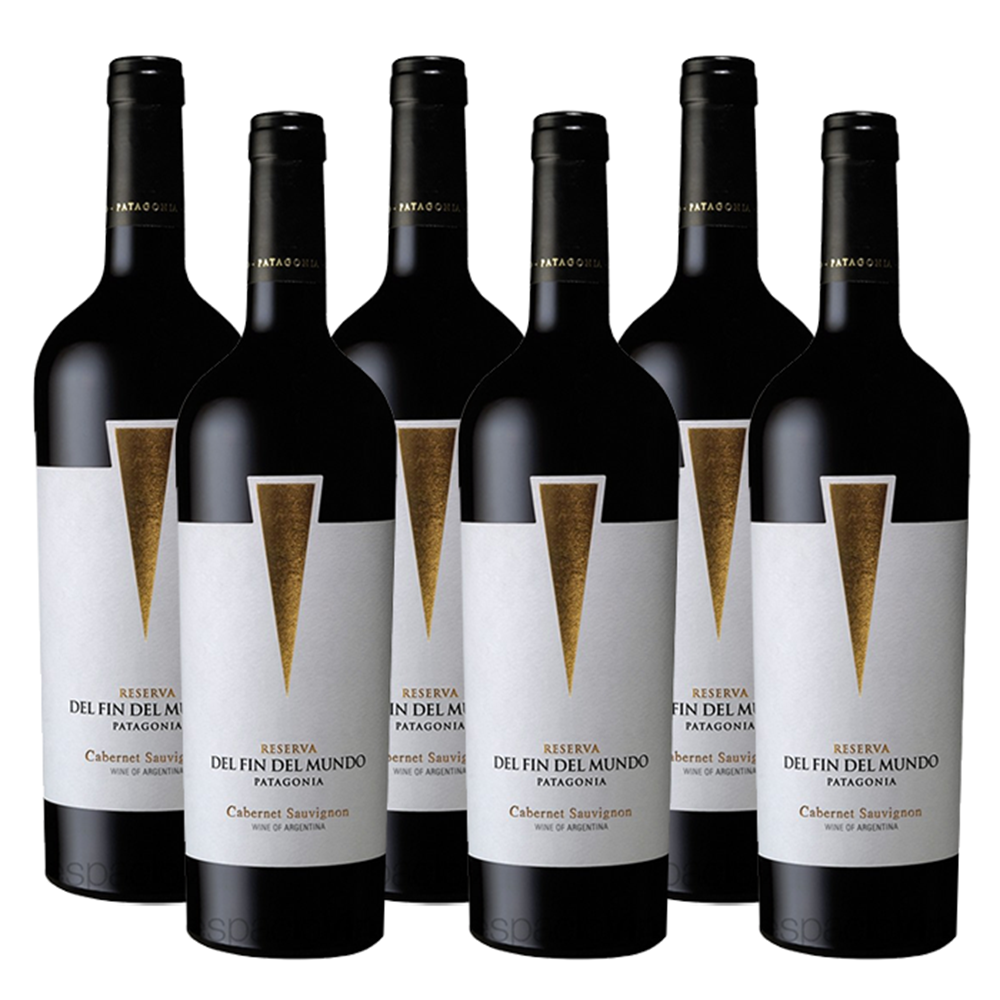 Reserva Del Fin del Mundo Cabernet Sauvignon 750ml (6 bottles) – Cabernet Sauvignon – Red Wine – from Patagonia – Mosto Wine Store