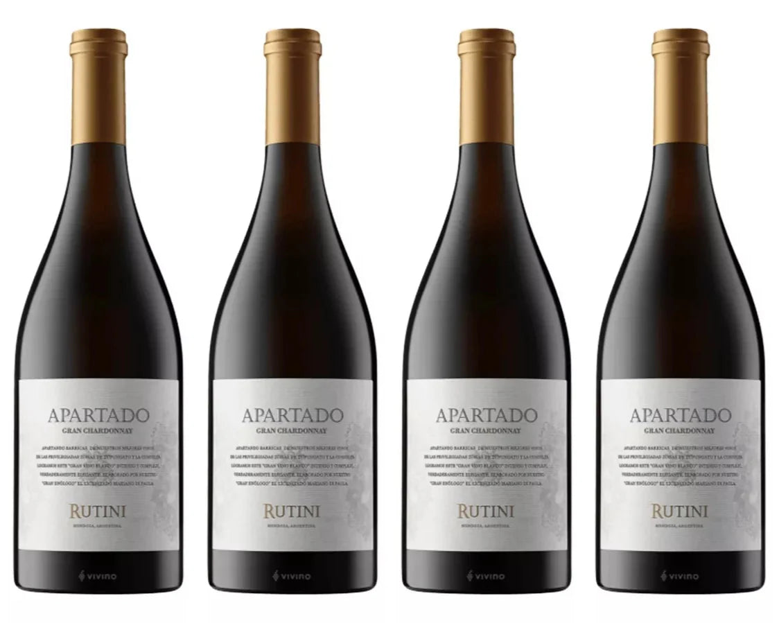 Rutini Apartado Gran Chardonnay 750ml (4 Bottles)