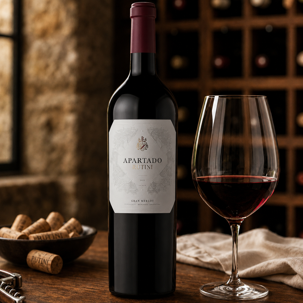 Rutini Apartado Gran Merlot 6 Bottles | 95 Pts Decanter